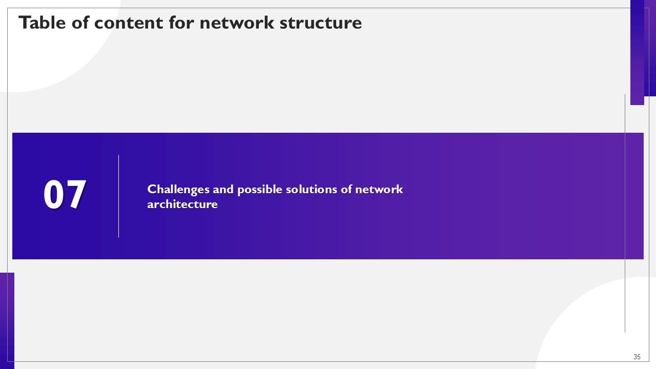 Network Structure PPT Sample Slide35