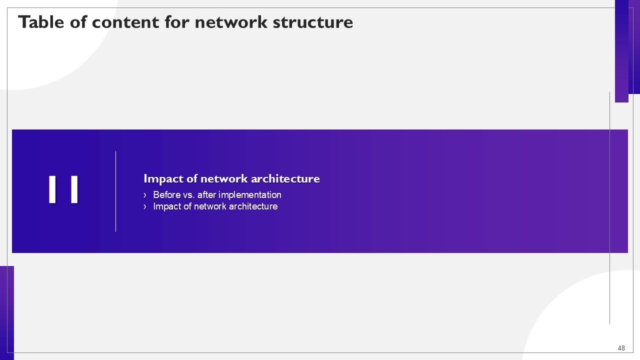 Network Structure PPT Sample Slide48