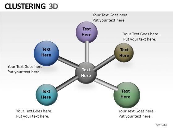 Networking Clustering 3d PowerPoint Slides And Ppt Diagram Templates