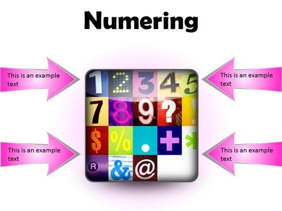 Numbering Education PowerPoint Presentation Slides S