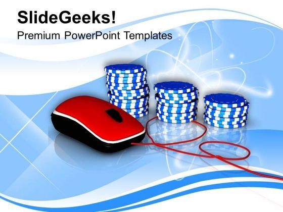 Online Casino Chips For Gambling Powerpoint Templates Ppt Backgrounds For Slides 0313 Online Casino Chips For Gambling Powerpoint Templates Ppt Backgrounds For Slides 0313