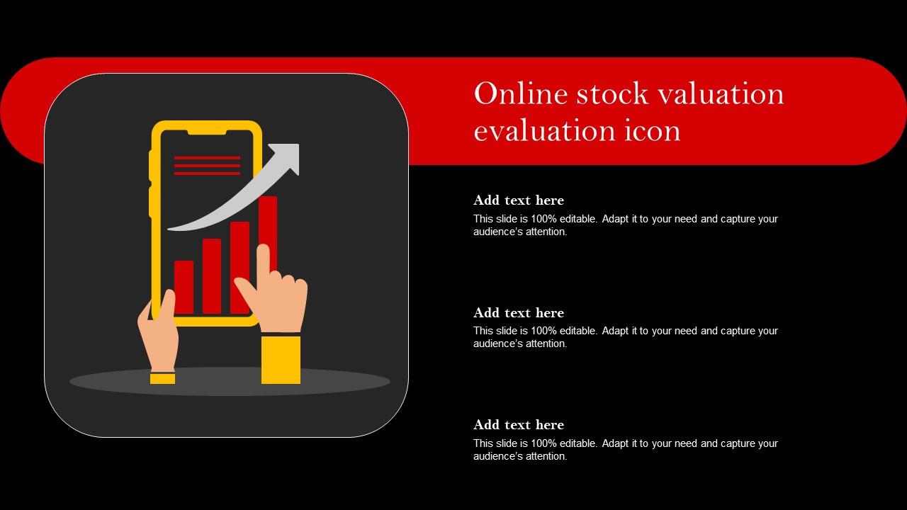 Online Stock Valuation Evaluation Icon Introduction Pdf