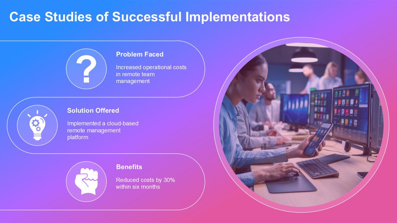 Optimizing Efficiency With Remote Management Apps PPT Example AT Slide27
