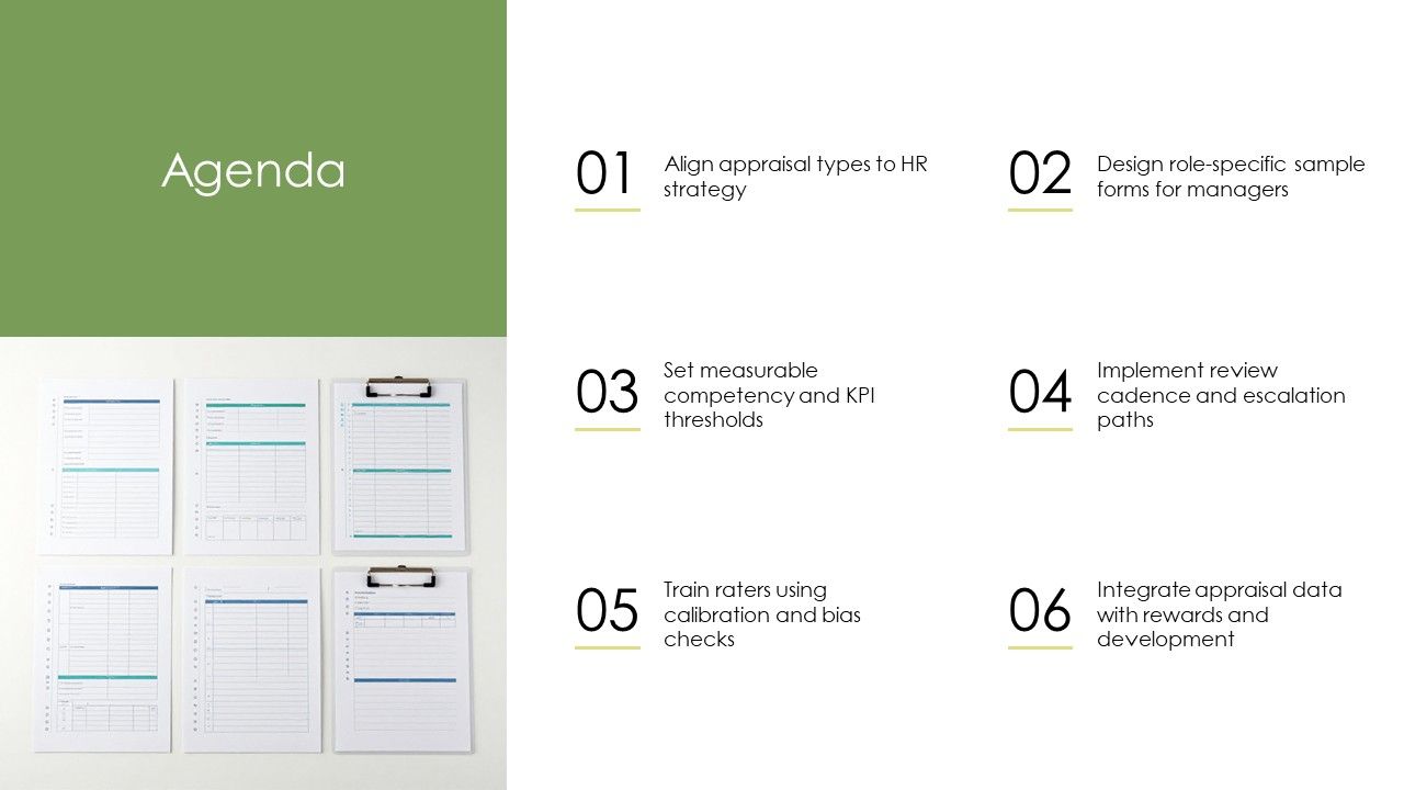 Performance Appraisal Sample Forms PPT Demonstration VM Slide02