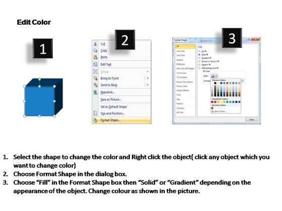 PowerPoint Backgrounds Chart Blocks Process Ppt Slide Slide03