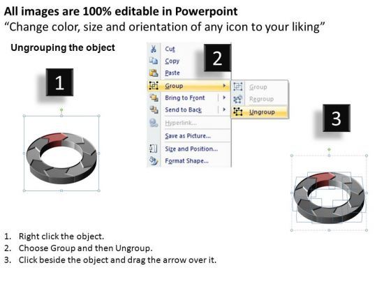 PowerPoint Backgrounds Editable Circular Process Ppt Design Slides Slide02