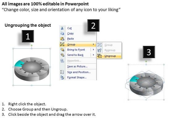 PowerPoint Backgrounds Editable Circular Process Ppt Theme Slide02