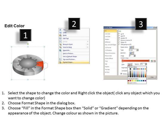 PowerPoint Design Editable Circular Process Ppt Theme Slide03