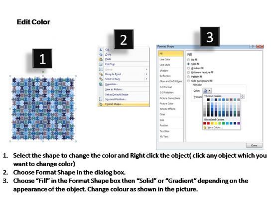 PowerPoint Designs Process Rectangular Jigsaw Puzzle Ppt Presentation Slide03