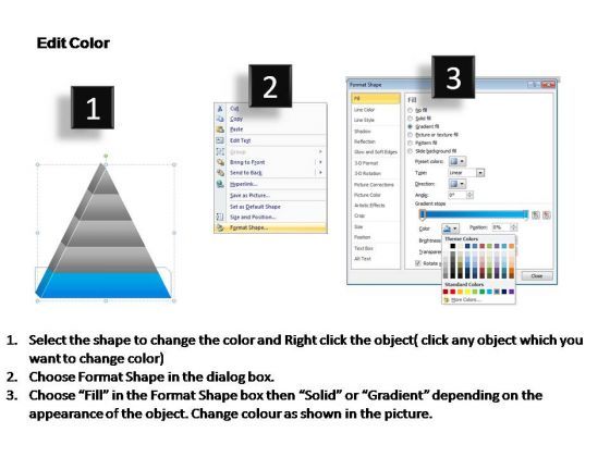 PowerPoint Designs Teamwork Triangle Process Ppt Theme Slide03