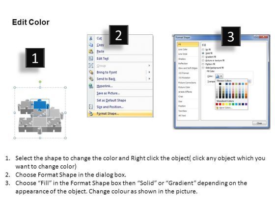 PowerPoint Layout Diagram Puzzle Process Ppt Design Slides