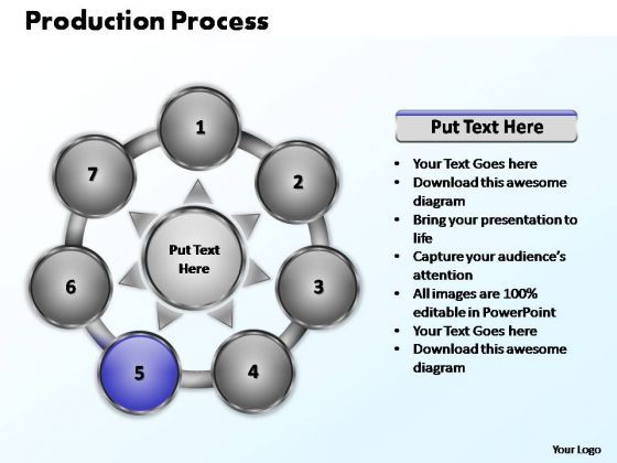 PowerPoint Layout Success Production Process Ppt Templates