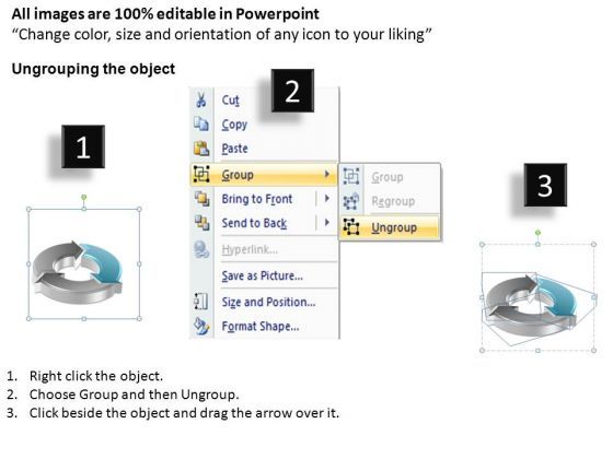 PowerPoint Presentation Chart Circular Arrows Ppt Backgrounds
