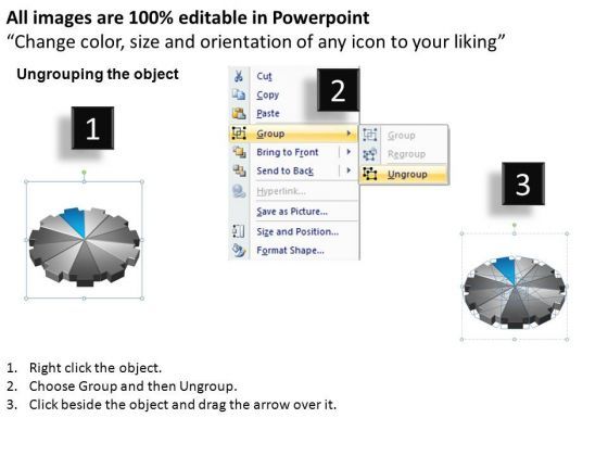 PowerPoint Process Chart Arrows Chart Ppt Template Slide02