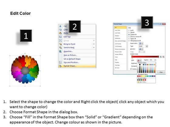 PowerPoint Process Circle Chart Gear Process Ppt Design Slide03