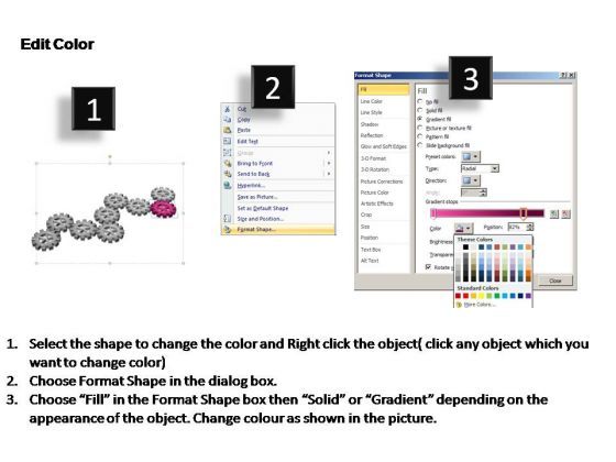PowerPoint Process Teamwork Gears Process Ppt Presentation Slide03