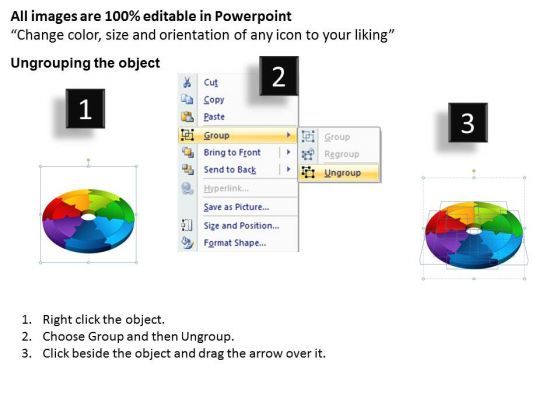 PowerPoint Slide Circular Process Teamwork Ppt Theme Slide02