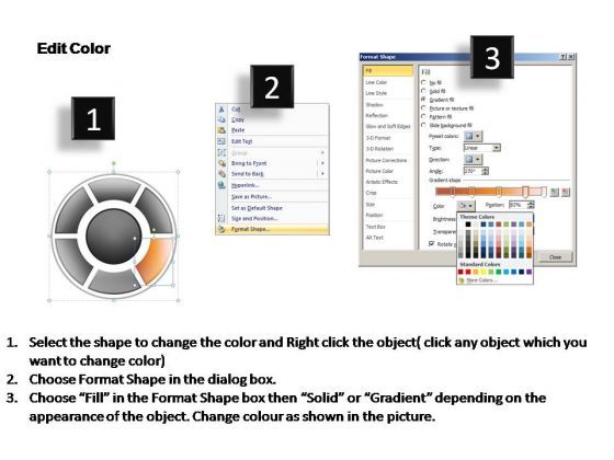 PowerPoint Slide Layout Image Circular Process Ppt Template Slide03