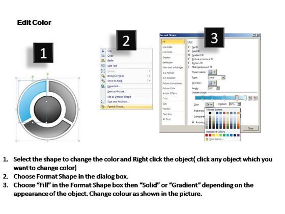 PowerPoint Slide Teamwork Circular Process Ppt Presentation Slide03