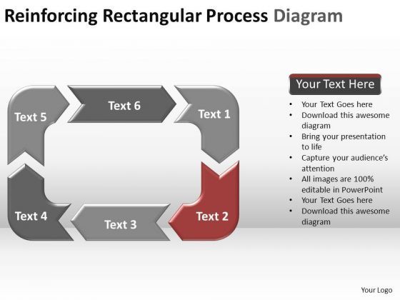 PowerPoint Slide Teamwork Reinforcing Process Ppt Design Slides