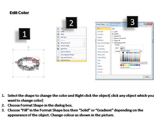 PowerPoint Slides Graphic Characteristics Of Topic Ppt Design