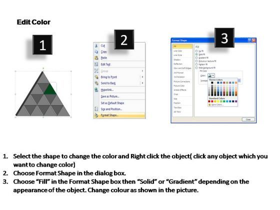PowerPoint Template Editable Triangle Process Ppt Designs Slide03