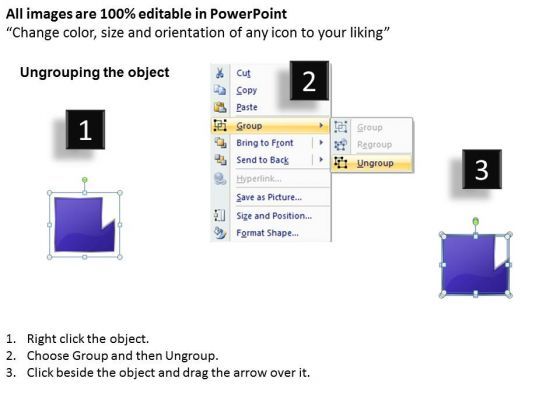 PowerPoint Template Illustration Of Six Sequential Steps Process Image Slide02