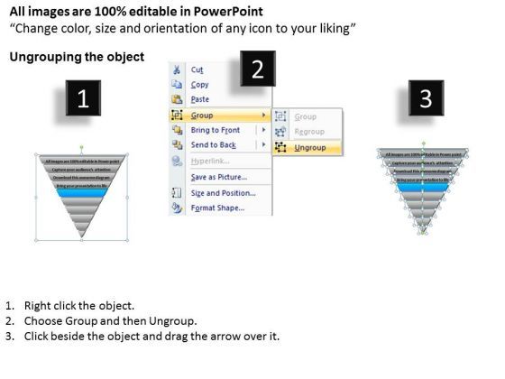 PowerPoint Templates Diagram Pyramid Process Ppt Backgrounds Slide02