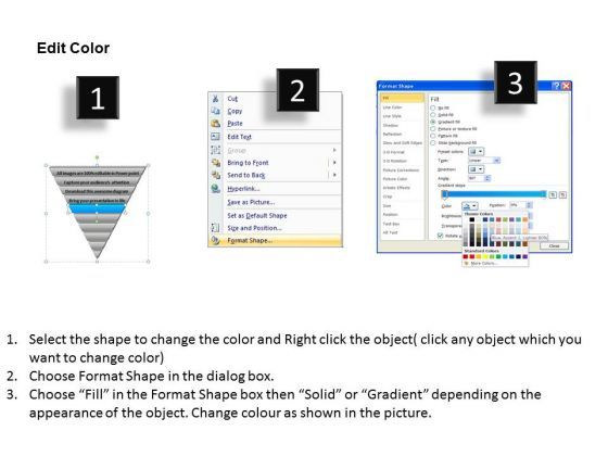 PowerPoint Templates Diagram Pyramid Process Ppt Backgrounds Slide03