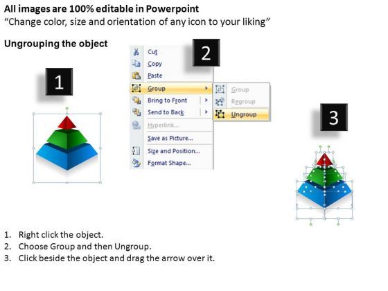 PowerPoint Templates Marketing Pyramid Diagram Ppt Slides Slide02
