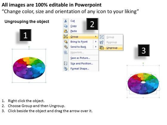 PowerPoint Theme Circular Chart Circular Process Ppt Process Slide02