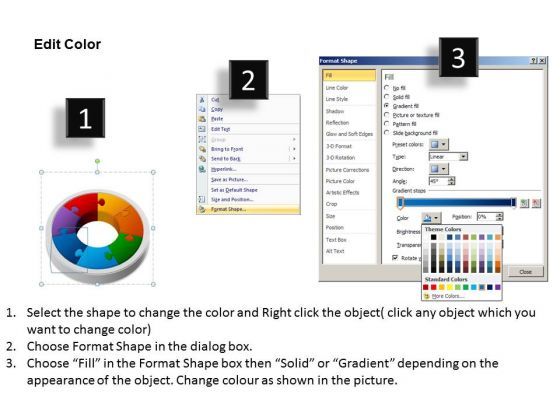 PowerPoint Theme Cycle Process Chart Ppt Slide Slide03
