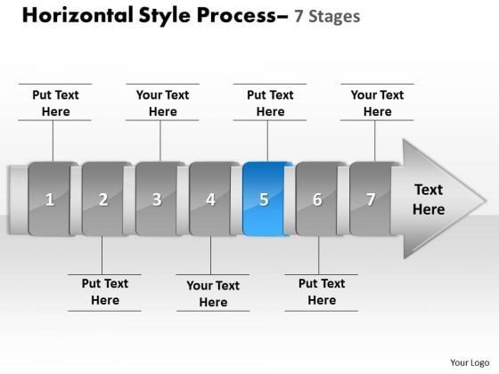 Ppt Background Linear Demonstration Of 7 Stages Method 6 Image