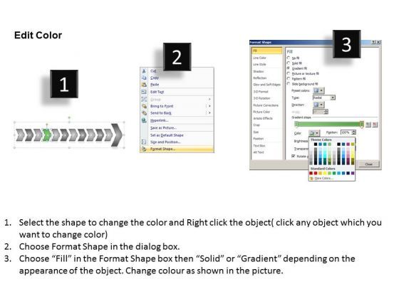 Ppt Continual Linear Organization PowerPoint Presentation Procedure 5 Design Slide03