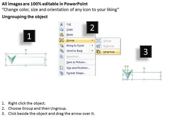 Ppt Linear Arrow With Text Align Boxes PowerPoint 2010 Templates