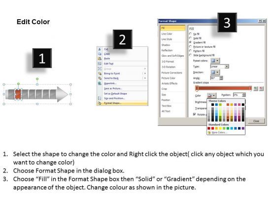 Ppt Linear Demonstration Of 7 Power Point Stage Process Business Management PowerPoint 3 Image Slide03