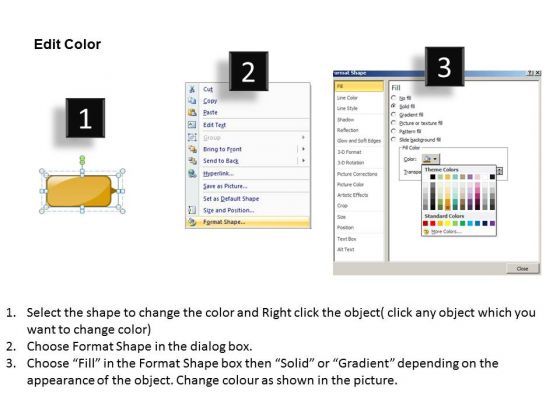 Ppt Linear Process Of 5 Steps Involved Business PowerPoint Theme Templates Slide03