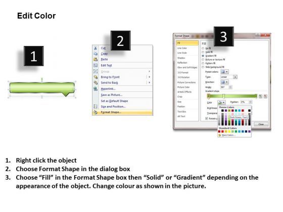Ppt Linear Process Using 2 Bubble Curved Arrows PowerPoint 2010 Templates