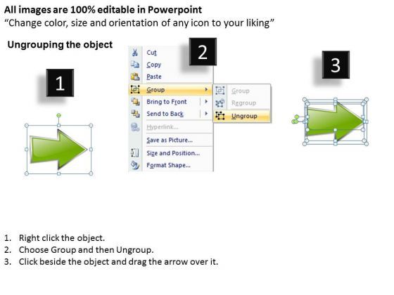 Ppt Sequential Interpretation Using PowerPoint Graphics Arrows Templates Slide02