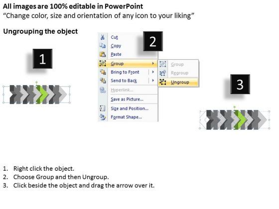 Ppt Template 3d Arrow Representing Eight Later Steps 6 Image Slide02