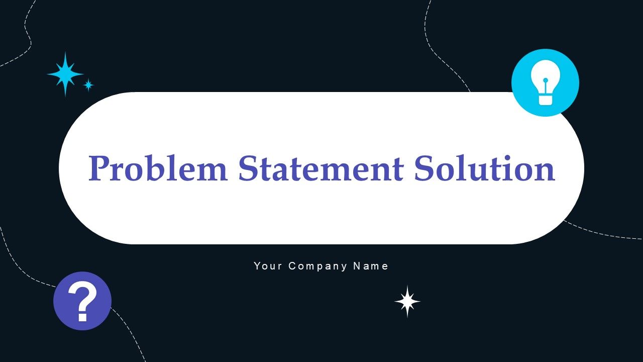 Problem Statement Solution Powerpoint Presentation Slides Slide02