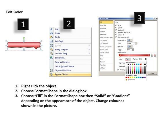 Process Ppt Theme Linear Using 2 Bubble Shapes Arrows PowerPoint Image Slide03