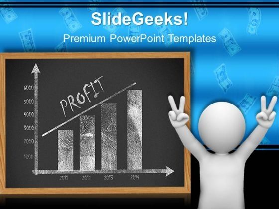 Profit Chart Success PowerPoint Templates And PowerPoint Themes 0512