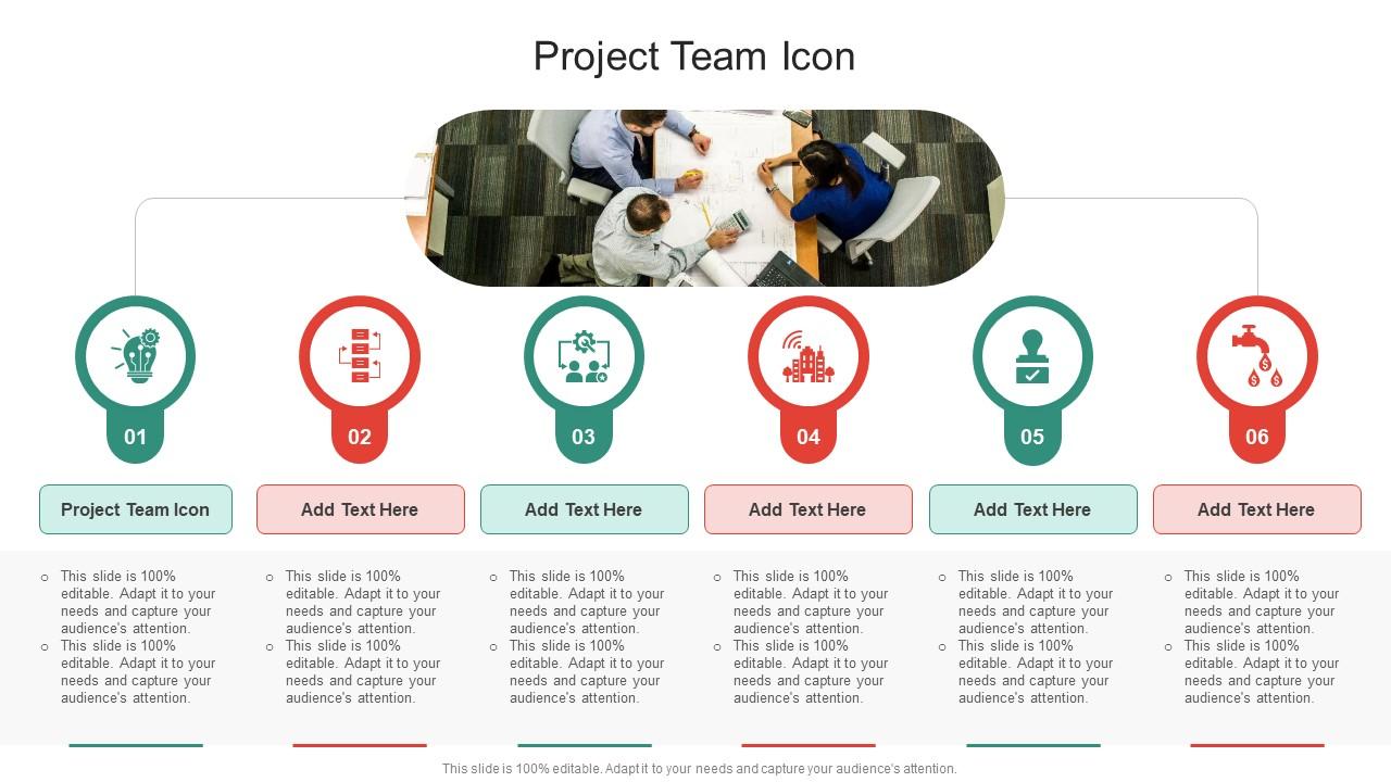 Project Team Icon In Powerpoint And Google Slides Cpb