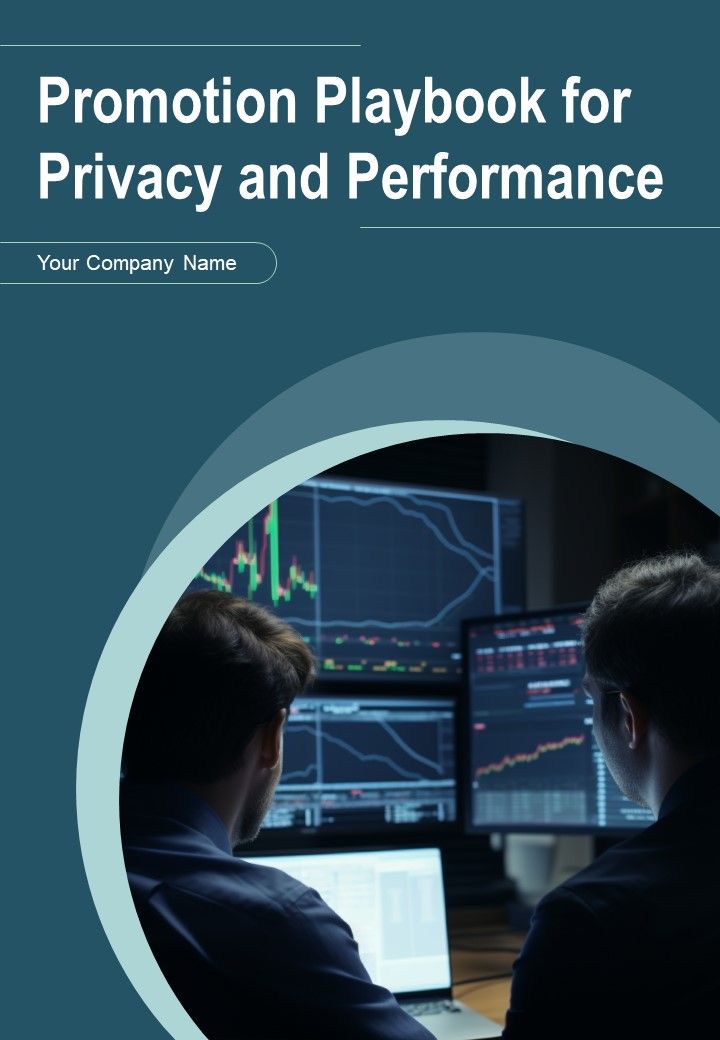 Promotion Playbook For Privacy And Performance Template