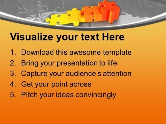 Puzzle For Solution Showing Growth PowerPoint Templates Ppt Backgrounds For Slides 0313 Slide02