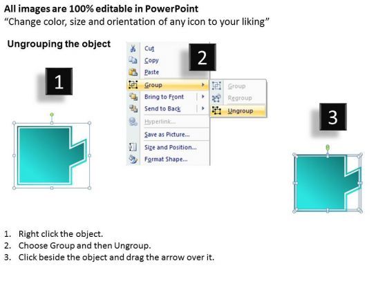 Puzzles Illustrating 9 Steps Linear - Puzzles Illustrating 9 Steps Linear Manner Network Mapping Freeware Powerpoint Slides 2 1 