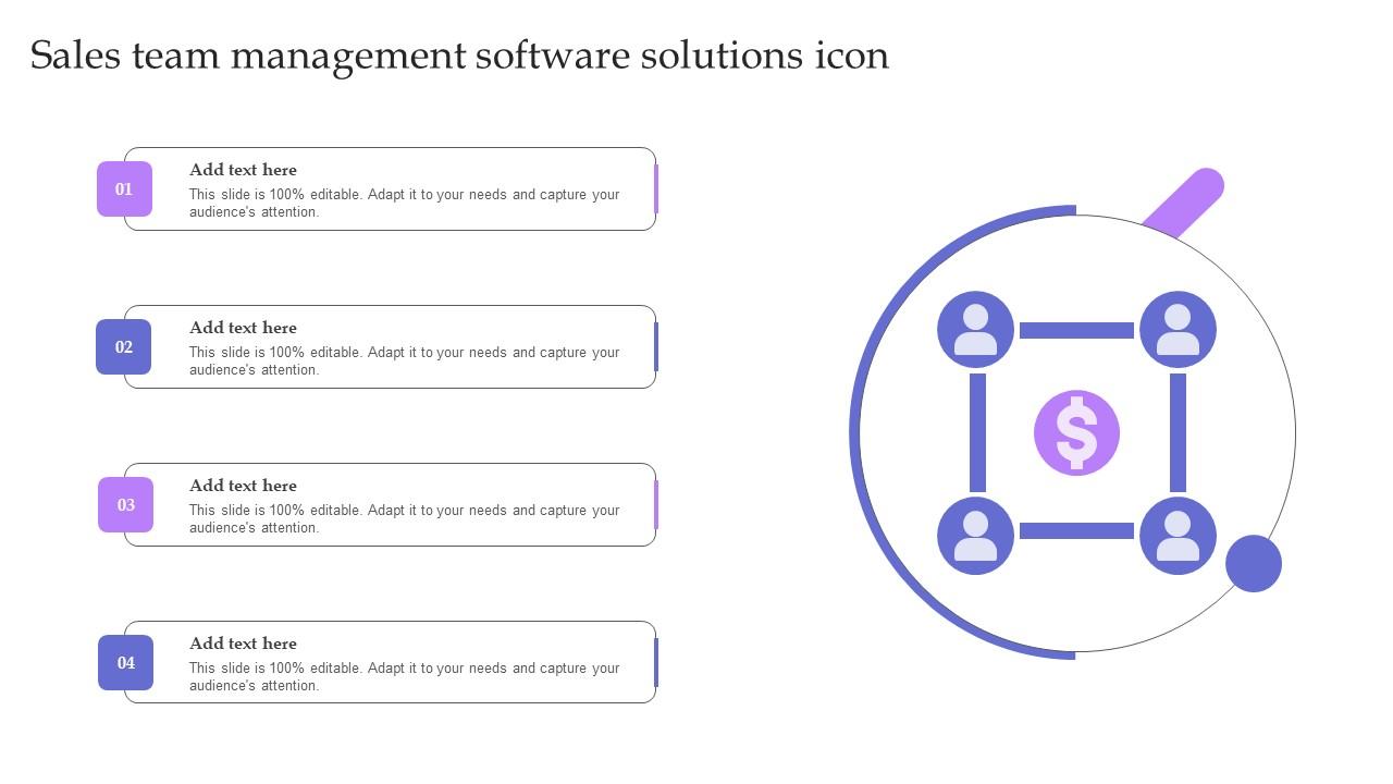 Sales Team Management Software Solutions Icon Ideas Pdf