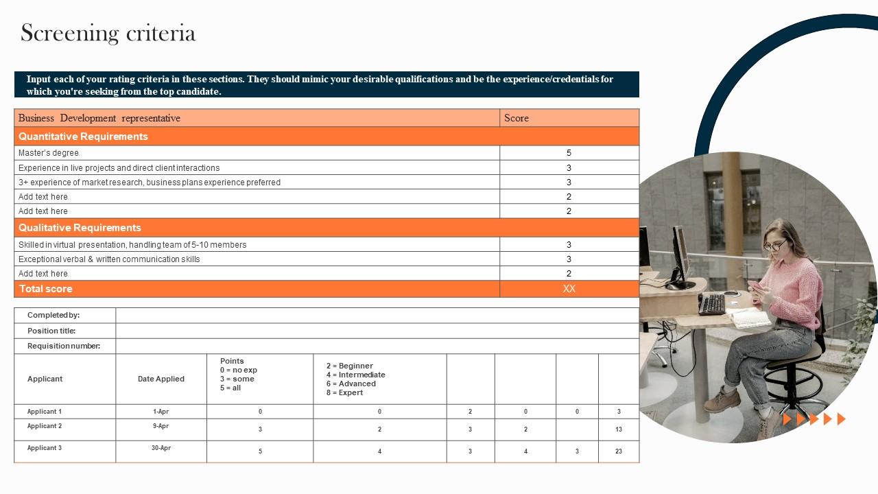 Screening Criteria Handbook To Enhance Internal Mobility Icons Pdf