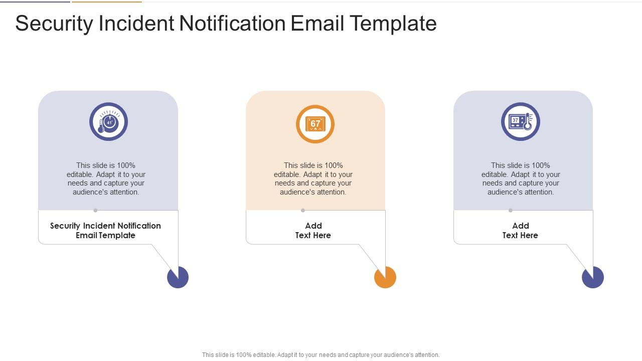 Security Incident Notification Email Template In Powerpoint And Google ...